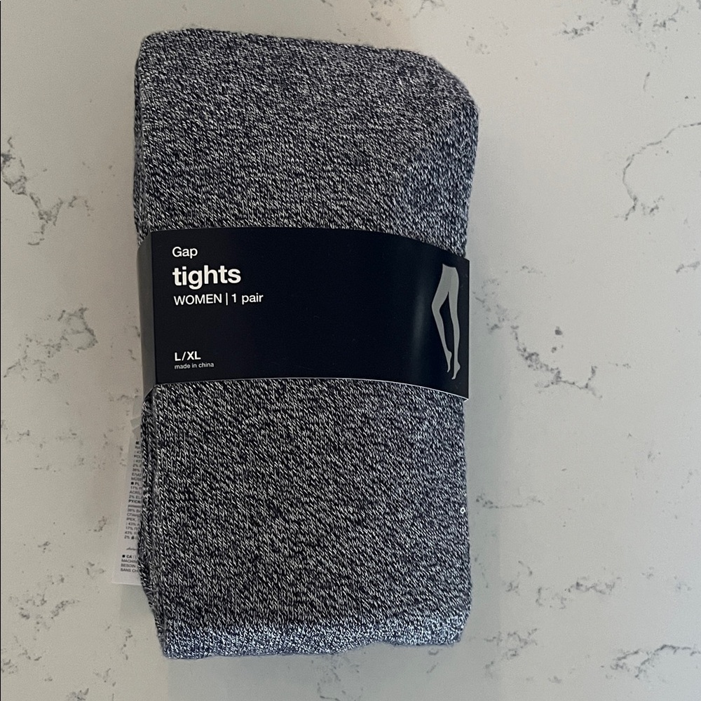 GAP navy heathered Women's Tights